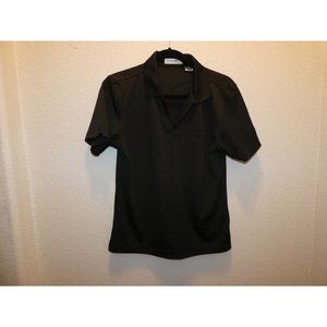 Women's Size Small Black Golf Shirt, Monterey Club Brand,